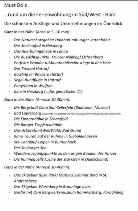 Ferienwohnung Sued - West Harz Mit Sauna E-Bikes Vorhanden! Horden am Harz Екстер'єр фото